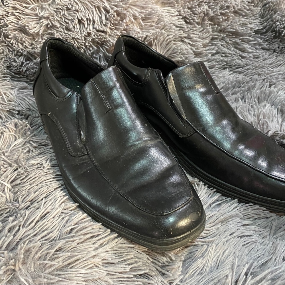 Black Slip On Dress Shoes